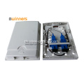 2 พอร์ต FTTH ซ็อกเก็ตกล่องเลิกจ้างใยแก้วนำแสงในร่มแผง